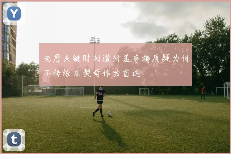 老詹关键时刻遭封盖夸梅质疑为何不传给东契奇作为首选