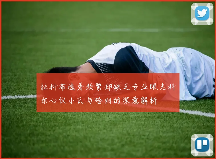 拉科布选秀频繁却缺乏专业眼光科尔心仪小瓦与哈利的深意解析